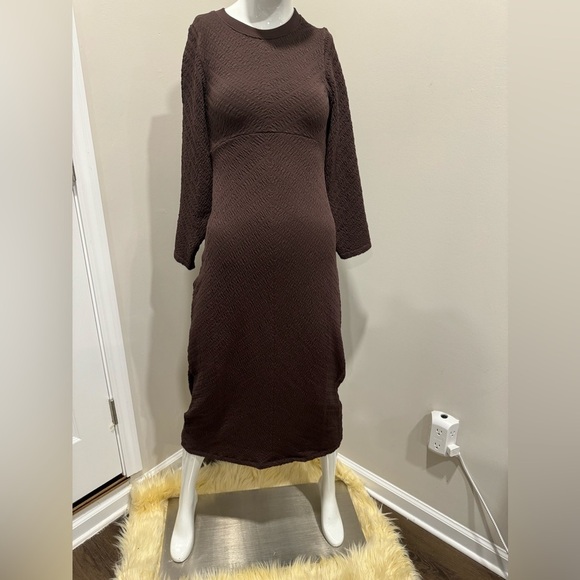 Free People Gabby Seamless Midi
Dress in Brown Size M/L - Picture 5 of 9